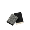 <strong>Set of Two Cotton Dishcloths from Broste Copenhagen - Black</strong>