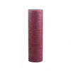 Extra Tall Rustic Dark Red Pillar Candle 10x35cm