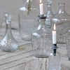 Decorative Antique Zinc Bottle Candleholder
