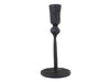 Handmade Black Iron Candlestick - Three Sizes