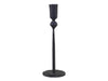 Handmade Black Iron Candlestick - Three Sizes