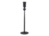 Handmade Black Iron Candlestick - Three Sizes