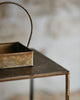 Lyon Antiqued Brass and Glass Lantern Range