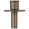 Antique Brass Bottle Candleholder
