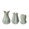 Mini Stoneware Bud Vase - Various Styles - Green