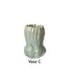 Mini Stoneware Bud Vase - Various Styles - Green
