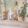 Wooden Walking Father Christmas Advent Calendar﻿