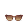 Okkia Sunglasses - Silvia - Pink Havana - Brown Gradient Lens