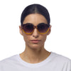 Okkia Sunglasses - Silvia - Havana Yellow - Black Gradient Lens