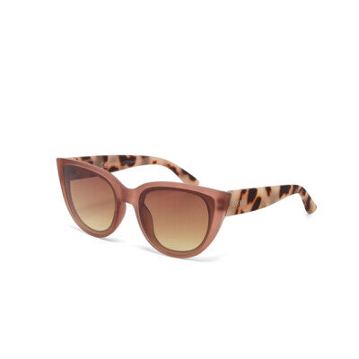 Okkia Sunglasses - Silvia - Pink Havana - Brown Gradient Lens