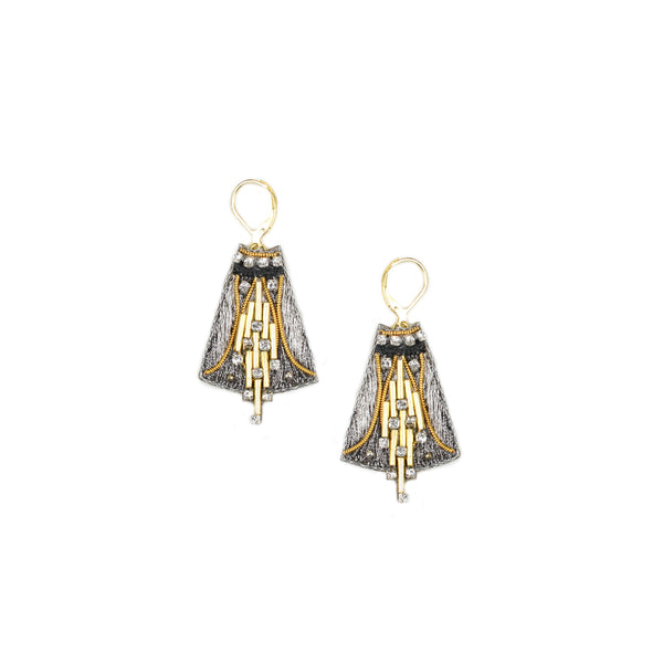 Copy of Nahua Apo Earrings - Gunmetal