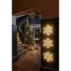 A Trio of LED Snowflakes Hanging Decoration