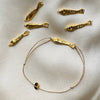 Ablette - Gold Plated Fish Bracelet - Sophie Deschamps Bijoux