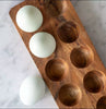 Acacia Wood Egg Tray