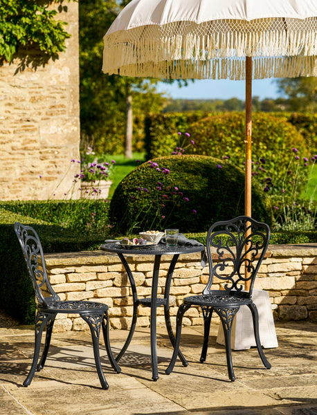 Aluminium Bistro Set - Carbon