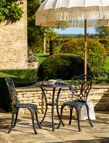 Aluminium Bistro Set - Carbon