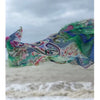 Watercolour Embroidered Wool Scarf from Jo Edwards