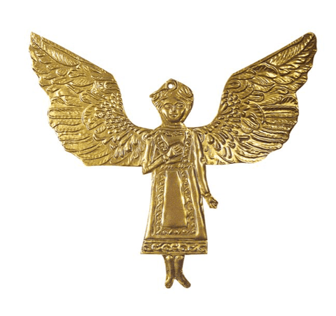 Gold Angel Ornament Boncoeurs