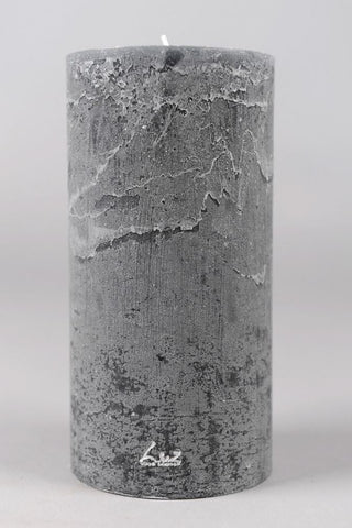 Rustic Pillar Candles - Mouse Grey, Taupe, White Asparagus or Anthracite - Greige - Home & Garden - Chiswick, London W4 