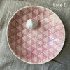 Wonki Ware Small Spaghetti Bowl - Pink Lace
