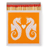 Long Matches in Square Luxury Letterpress Printed Matchbox