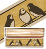 Extra Long Matches in Long Letterpress Printed Luxury Matchbox Swallows