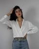 Mini Hand-Printed Silk Bandeau Scarf in Decorative Reusable Tin - Cotton Club Khaki