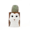 Barn Owl Pencil Pot Quail Ceramics