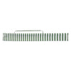 Beach Umbrella Parasol - Green and White Stripe