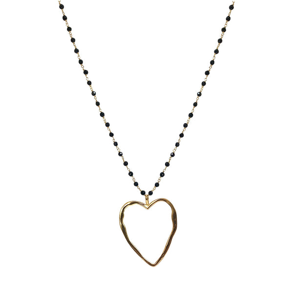 Big Love Necklace - Onyx - Ibu Jewels