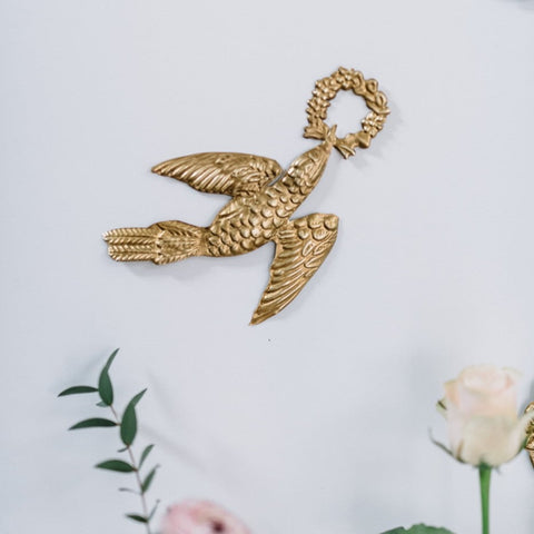 Bird Ornament - Gold - Boncoeurs