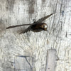 Antique Brass Hanging Bird in Flight Ornament