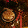 Recycled Brass Blossom Cake Serving Set