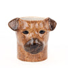 Border Terrier Pencil Pot by Quail Ceramics