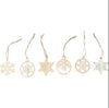 Christmas Crackers filled with Wooden Tree Decorations