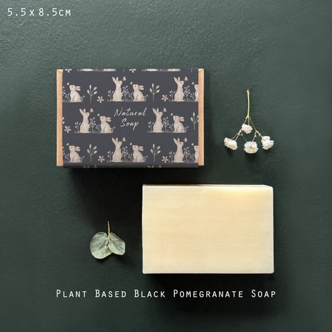 Boxed Natural Soap - Rabbits Design