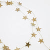 Brass Stars Garland Medium
