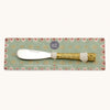 Decorative Recycled Brass Butter Knife
