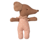 Maileg Baby Girl Sleepy Wakey Mouse in a Matchbox - Rose