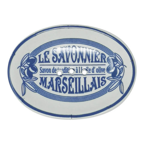 Ceramic Retro Soap Dish - Assorted - Le Savonnier  Marseillais