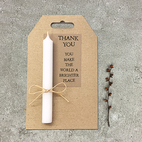 Candle Card - Thank You