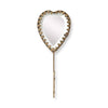Mirrored Heart Candle Decoration Boncoeurs France