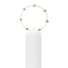 Brass Candle Decoration - Large Aureole Halo with Stars - Boncoeurs