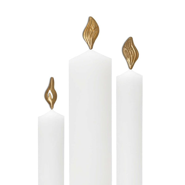 Brass Candle Decoration - Flames - Boncoeurs