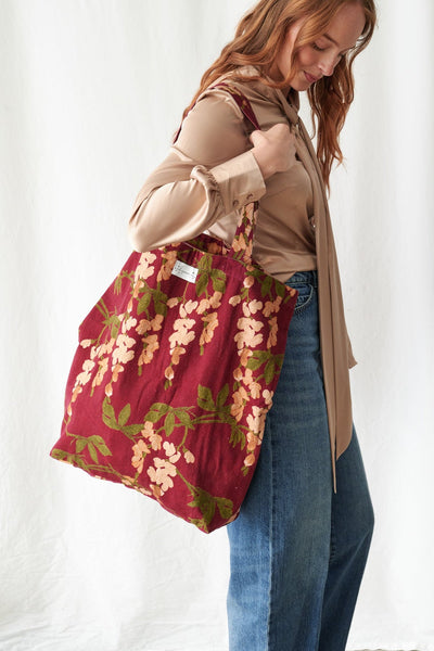 Canvas Bag - Wisteria Plum - One Hundred Stars