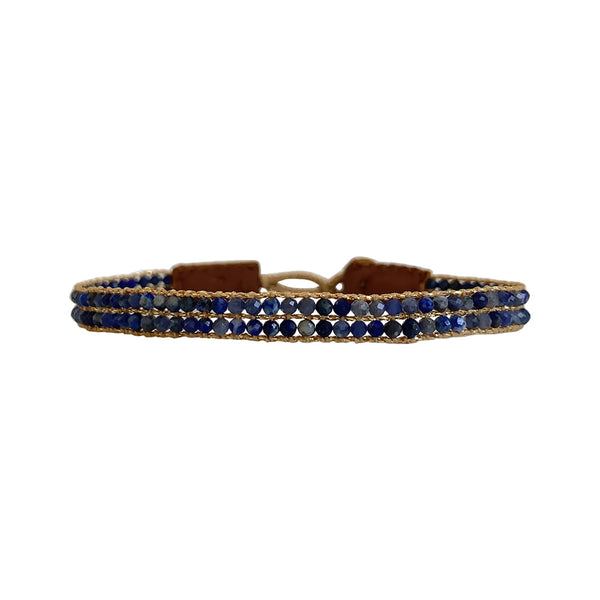 Cap Lise Bracelet - Blue Sodalite - Ibu Jewels