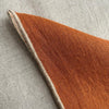 Pure Linen Napkin with Natural Overlocked Edge - Caramel