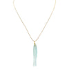 Chalcedony Fish Necklace - Sophie Deschamps Bijoux