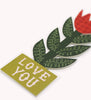 Checkerboard Lily, Love You Card - Hadley Paper Goods