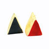 Handmade Wedge of Cheese Candle - Black Rind